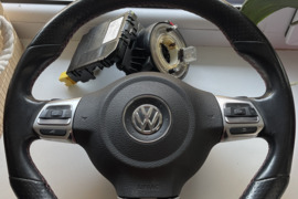 Vw GTI mk6 multi vairas kirsta apačia su lapkėm, ritė, modulis