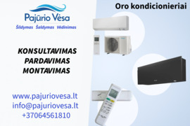 Montuojame ir parduodame oro kondicionierius