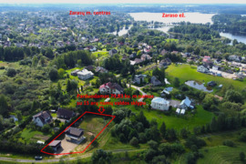 Zarasų mieste, Jauneikių skg. 5 parduodamas naujos statybos namas su 15 arų sklypu