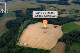 PARDUODAMAS SMĖLIO KARJERAS ROKIŠKIO RAJONE, ŠILELIO KAIME