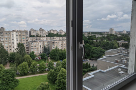 Parduodamas 3 kambarių butas (62kvm) su puikiu neužstatytu vaizdu – Taikos g.