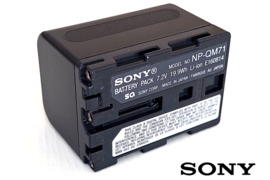 Sony kameros baterija akumuliatorius Np-qm71
