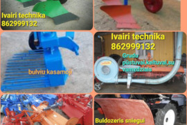 FREZU PLUGU ISPARDAVIMAS, Traktoriai