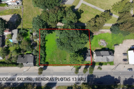 13.0 a sklypas Šiauliai, Šiauliai, Žemaitės g.