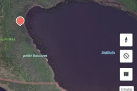 Sklypas su ežero pakrante Trakų r. 