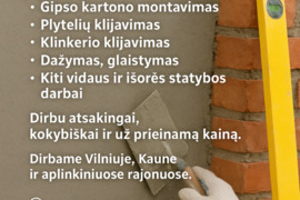 Statybos darbai