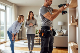 Ikea baldų surinkimas  su buitinės technikos pajungimu