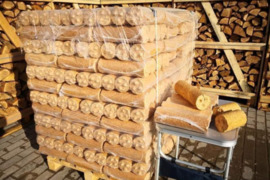 Kietas kuras, Briketai, Granules