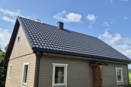 Šlaitinių stogų dengimas, renovacija.