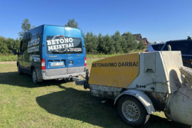 Parduodu grintu betonavimo technika