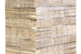 Aukščiausios kokybės medienos pjuvenų briketai