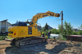 Nuomojamas vikšrinis ekskavatorius KOMATSU PC170LC-11