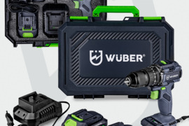 Smūginis akumuliatorinis gręžtuvas 20 V Wuber W04521