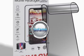 Apsauginis matinis lankstus privatumo stiklas Samsung Galaxy A54 telefonui