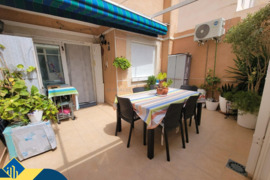 Apartamentas su terasa, Alicante provincijoje, Torrevieja mieste, Playa del Cura rajone. 4 kambariai
