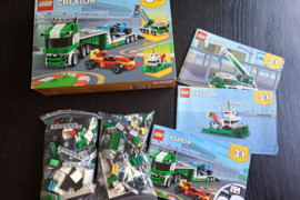 31113 LEGO® Creator Lenktyninių automobilių transporteris