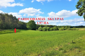 Parduodamas ž.ū. paskirties sklypas  Anykščių  rajone
