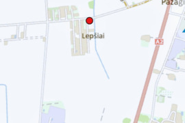 70 a sklypas Panevėžio r. sav., Lepšiai, Pušų g.