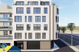 Statomi apartamentai, Alicante provincijoje, Torrevieja mieste, Playa del Acequión rajone. 2 kambari