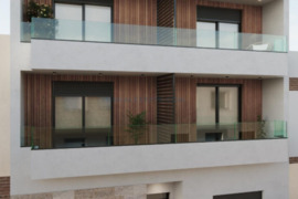 Statoma studija, Alicante provincijoje, Torrevieja mieste. 1 kambarys | 31 m² | 200 metrų iki jūros