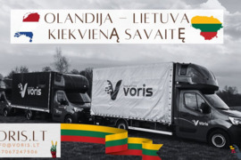 Krovinių Pervežimas - Kroviniai - Olandija - Lietuva - Olandija 