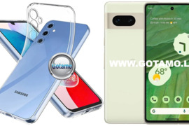 Skin silikoninis dėklas 1MM storio Google Pixel 7 telefonui
