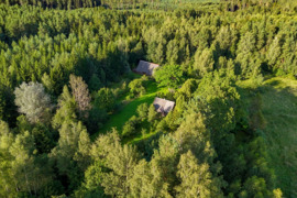 Parduodama sodyba vienkiemyje, miške, Sprakšių k., Utenos r.