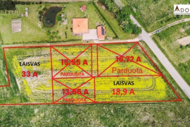 Kaišiadorių r. sav., Titnagų k., namų valdos paskirties sklypas