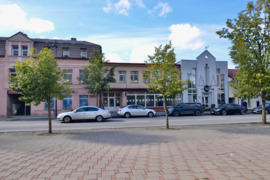 102 kv.m. patalpos. Vytauto g., Plungės centre