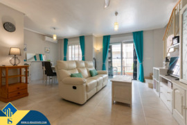 Duplex apartamentas su bendru baseinu, Alicante provincijoje, Orihuela Costa mieste. 3 kambariai | 8
