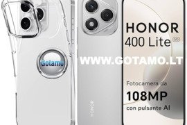 Skin silikoninis dėklas 2MM storio Honor 400 Lite telefonui
