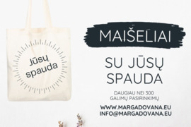 Maišeliai su spauda – puikus pasirinkimas jūsų verslui