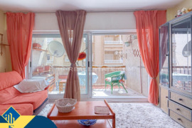 Apartamentas su bendru baseinu, Alicante provincijoje, Torrevieja mieste, Playa del Cura rajone. 2 k