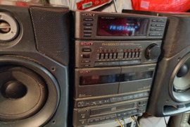 GAN GALINGAS, GERAS SONY,HCD-H55,CENTRAS FM,AUX,JAPAN,