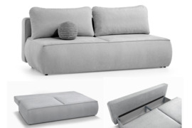 Minkšta sofa – lova su dėže patalynei „Davia”