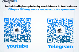 Individualaus kompiuterio kūrimas ir testavimas