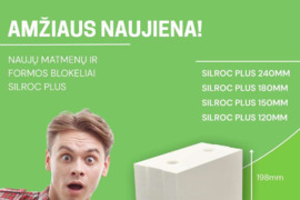 Amžiaus naujiena - Silroc Plus blokas !