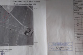 Parduodamas 0,86 ha žemės ūkio paskirties sklypas Vydeikių kaime