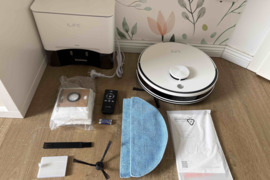 Naujas Ilife A30 Pro Robotas dulkių siurblys išsivalymo stotelė LiDAR navigacija drėgnu valymu