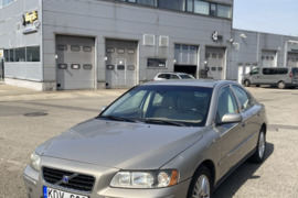 Volvo s60 2,4td 96kw, 251tūks.km