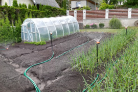 Purkštuvas su stovu