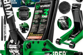 Žemo profilio automobilio domkratas 85-430 mm varlė 3T WUBER W22022