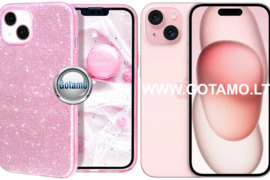 ILLumi-Neo silikoniniai dėklai nugarėlės Apple iPhone 15 telefonui
