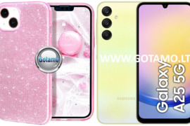 ILLumi-Neo silikoniniai dėklai nugarėlės Samsung Galaxy A25 telefonui