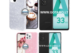 ILLumi-Neo silikoniniai dėklai nugarėlės Samsung Galaxy A33 5G telefonui
