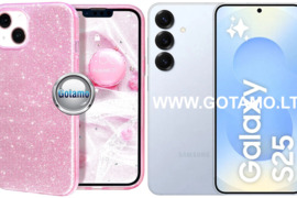 ILLumi-Neo silikoniniai dėklai nugarėlės Samsung Galaxy S25 telefonui
