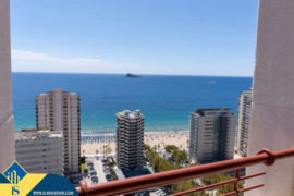 Penthouse apartamentas su bendru baseinu, Alicante provincijoje, Benidorm mieste. 7 kambariai | 361 