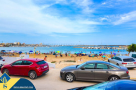 Apartamentas su terasa, Alicante provincijoje, Torrevieja mieste, Playa del Acequión rajone. 4 kamba