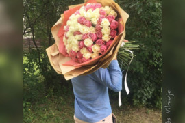 Gėlių pristatymas į namus Vilniuje