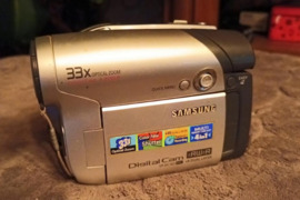 Samsung Dvd kamera.
